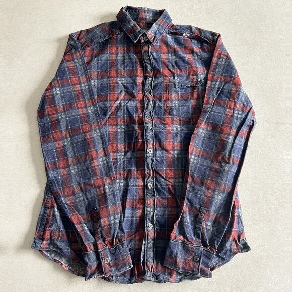 AllSaints Wesson Plaid Shirt ASO Harry Potter - Picture 3 of 7